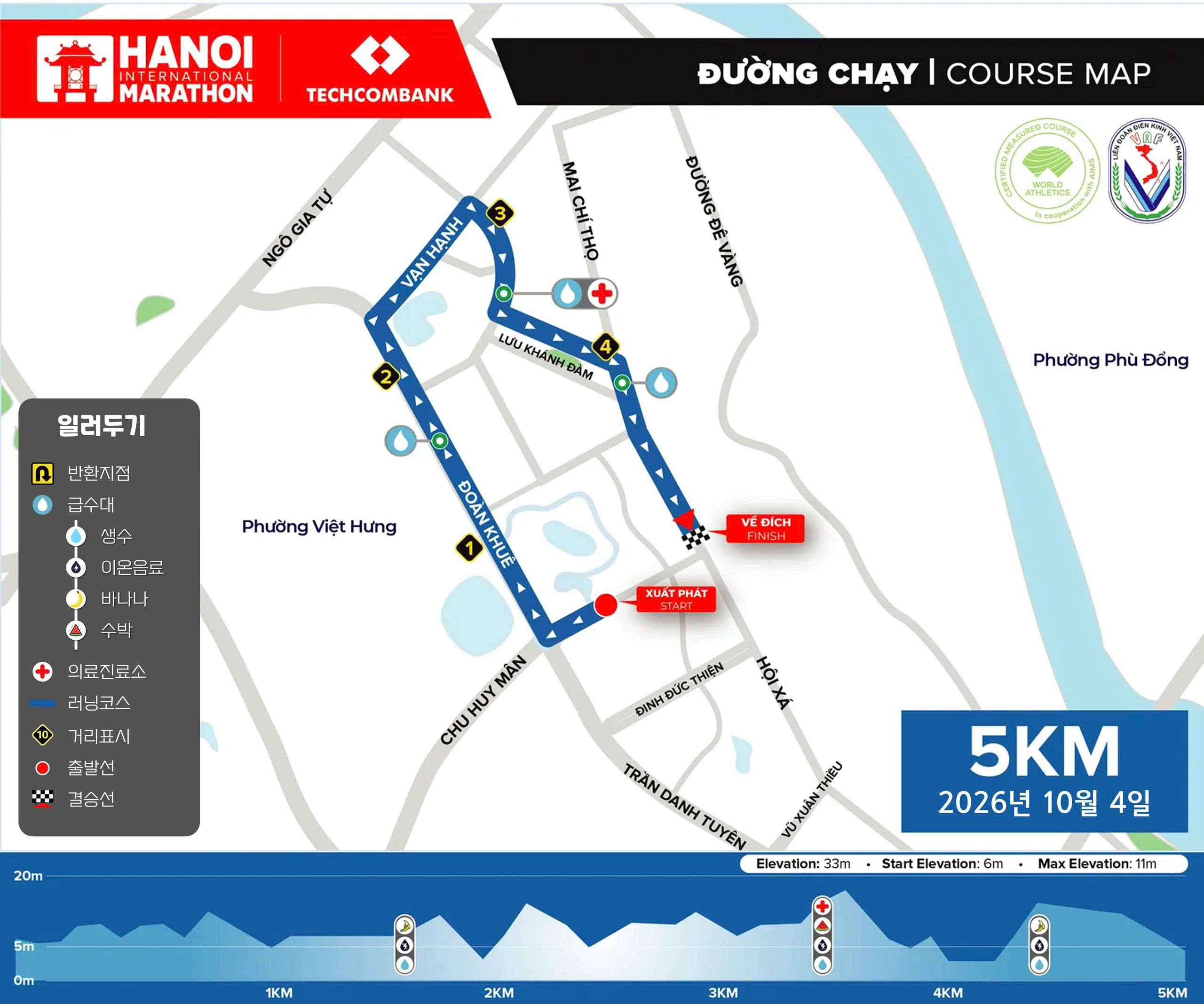마라톤 코스 5km
